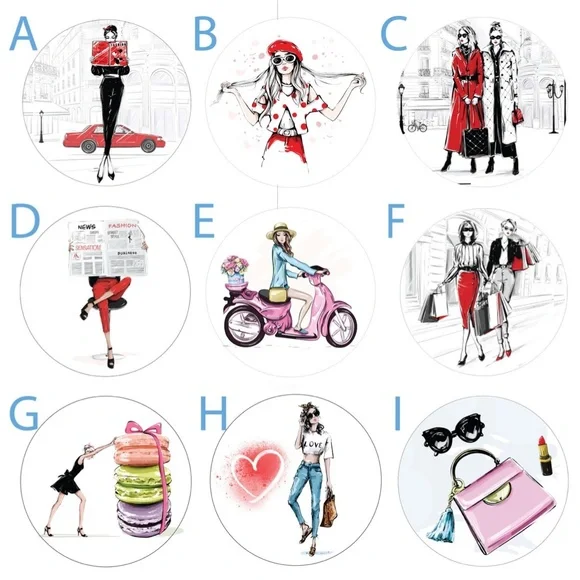 FOLLOW ME! GIVEAWAY! Fashion Girl Stationery Giveaway - Unique Handmade Cards! - Picture 15 of 16